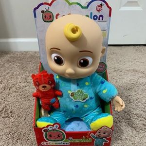 🎁❄️NEW Cocomelon Plush Bedtime JJ Doll SHIPS ASAP
